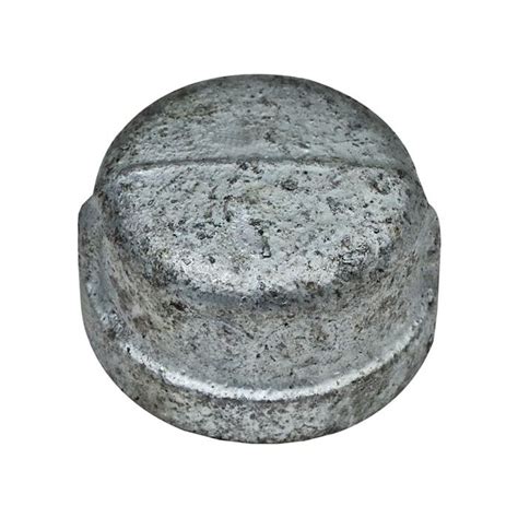 galvanized end caps